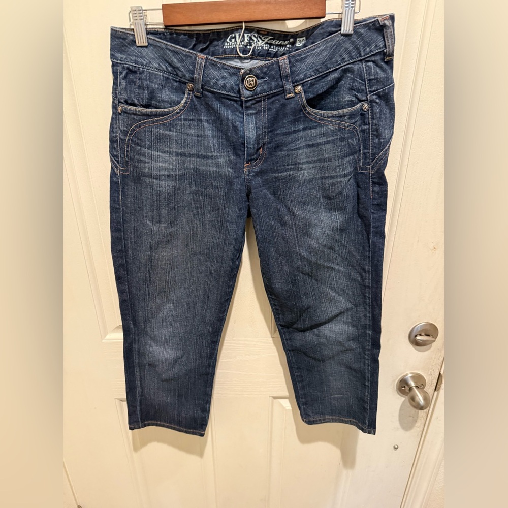 Guess denim Capri‎